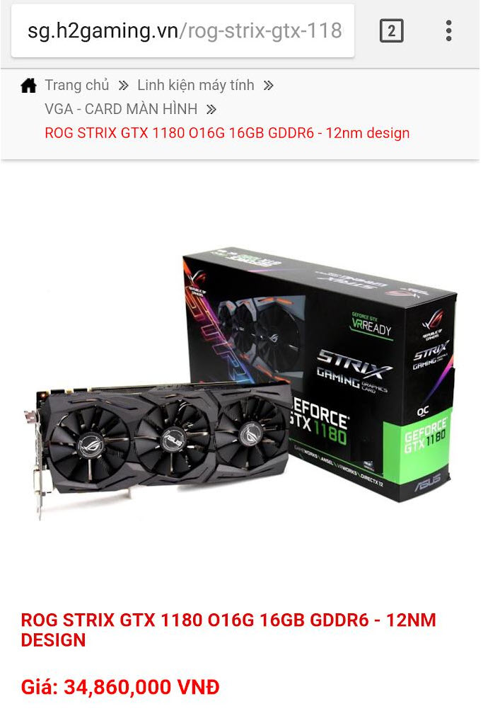 2018 07 03 7 27 16 มาไงเนี่ย!!! NVIDIA GTX 1180 เปิดให้สั่งซื้อจองกันแล้วกับรุ่นแรก ASUS ROG STRIX 1180 รุ่นใหม่ล่าสุดขนาด 12nm 