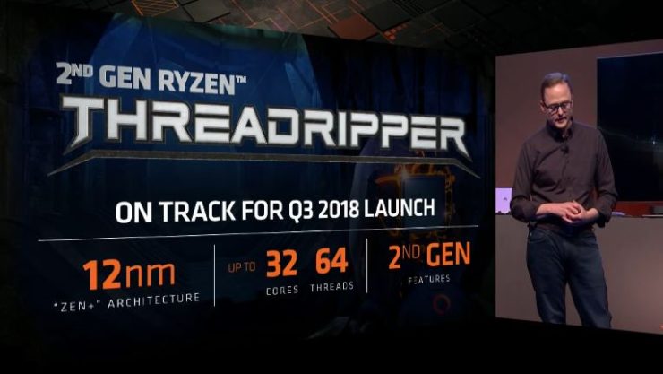 amd 2nd generation ryzen threadripper 2 740x417 รุ่นใหญ่มาแล้ว!! AMD Ryzen Threadripper 2990X รุ่น 32Core 64Threads และ 2950X รุ่น 24Core 48Threads คาดว่าจะเปิดตัวในวันที่ 13สิงหาคม 2018 ที่จะถึงนี้ 