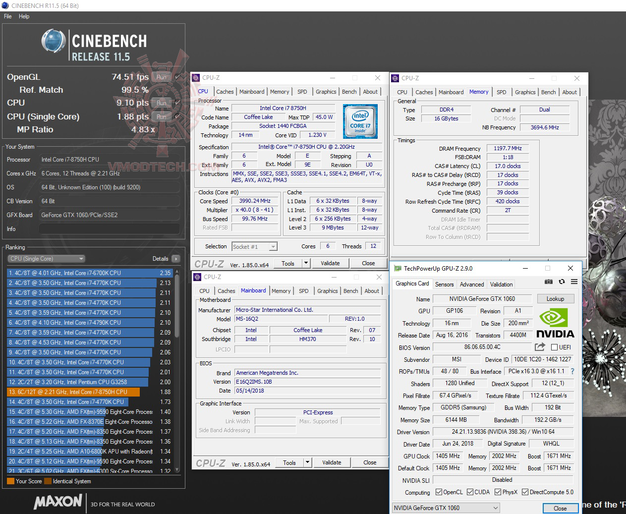 c11 MSI GS65 Stealth Thin 8RE Review
