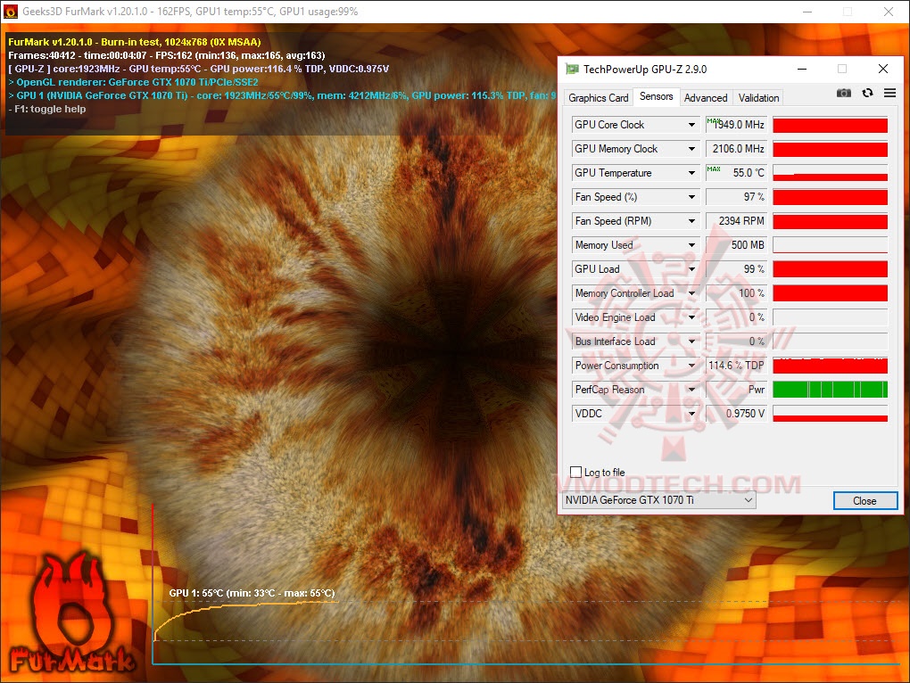 furoc furoc ASUS GeForce GTX 1070 Ti CERBERUS Review