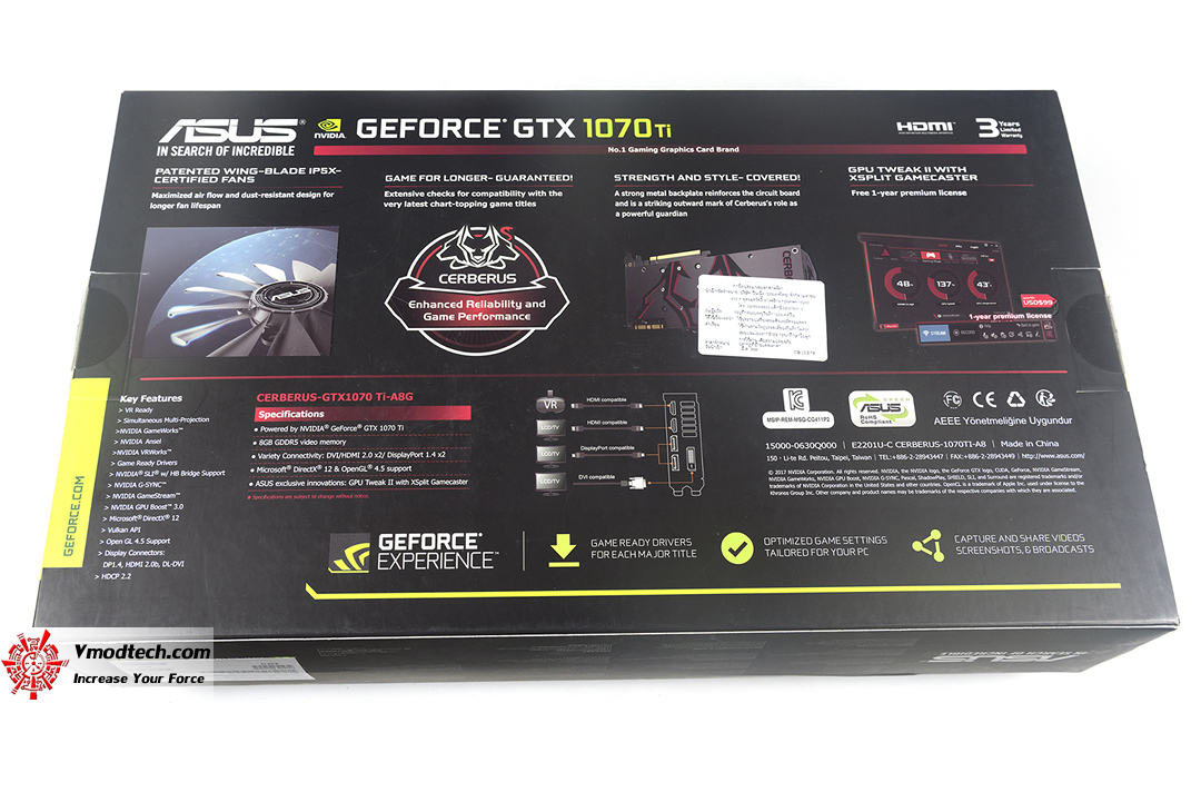 tpp_4019 tpp 4019 ASUS GeForce GTX 1070 Ti CERBERUS Review