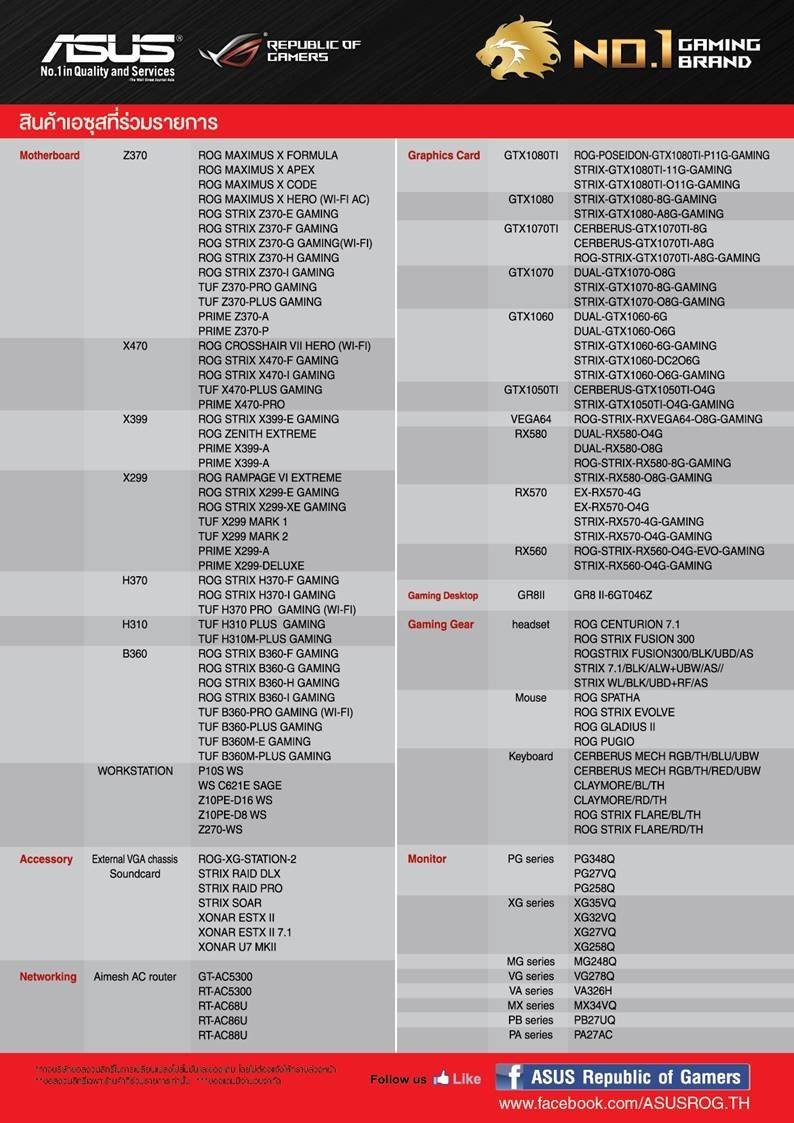 messageimage 1531479993647 ASUS จัดกิจกรรมเอาใจแฟนๆ กับแคมเปญพิเศษ ASUS SHOW YOUR ROG 