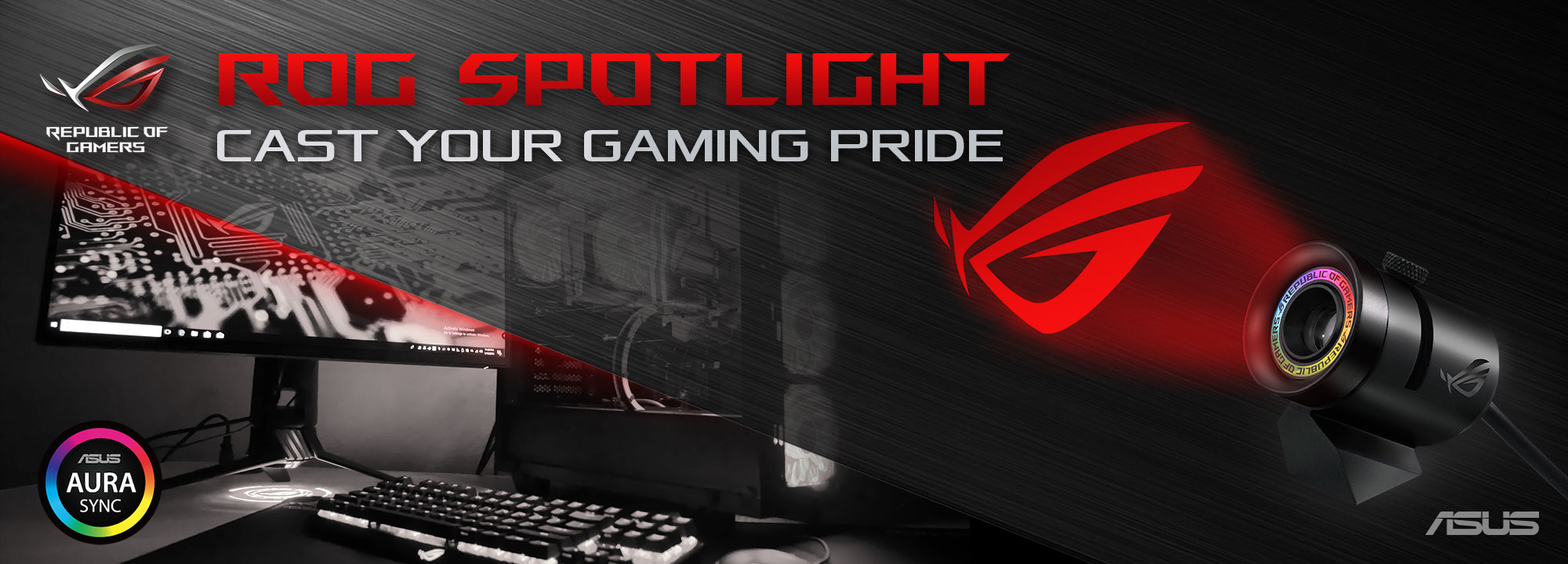 rog spotlight banner 2000x720 ASUS จัดกิจกรรมเอาใจแฟนๆ กับแคมเปญพิเศษ ASUS SHOW YOUR ROG 