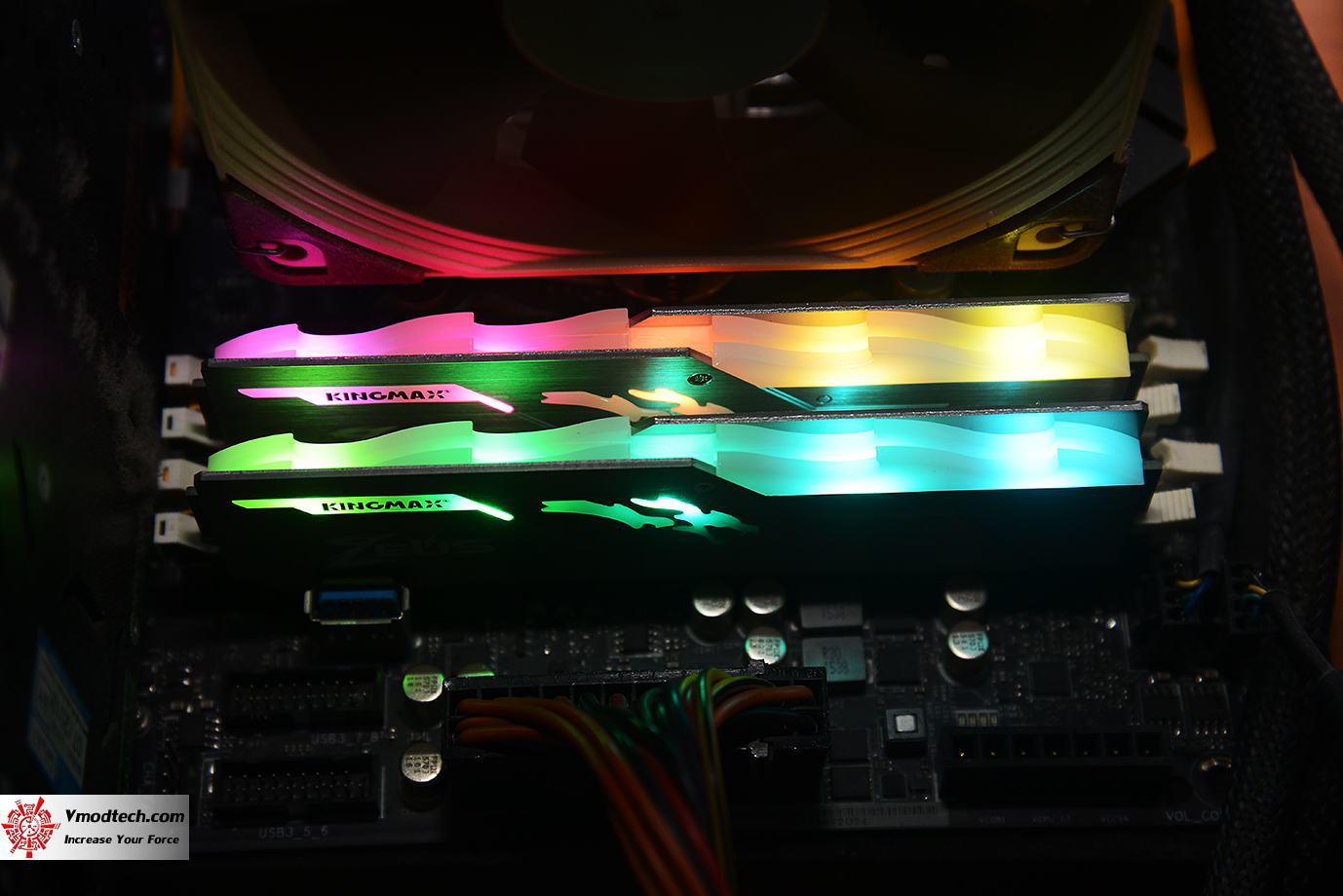 dsc 5507 Kingmax Zeus Dragon DDR4 RGB GAMING RAM 3200Mhz Review