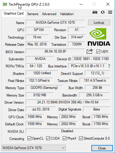 gpuz Kingmax Zeus Dragon DDR4 RGB GAMING RAM 3200Mhz Review