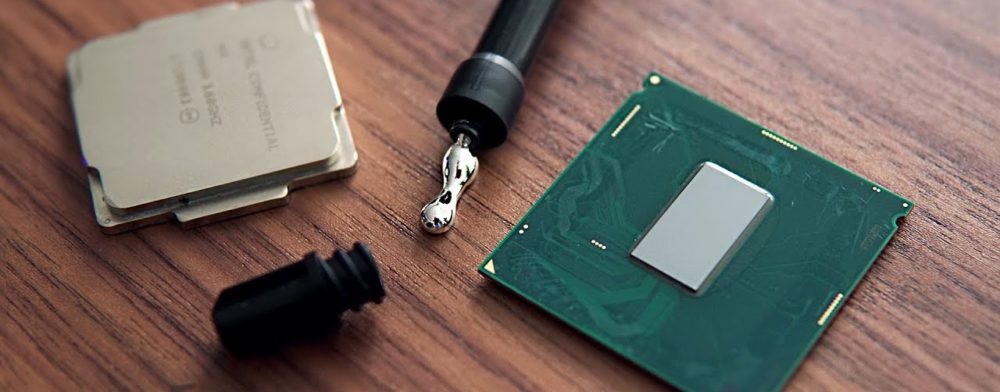 intel-delidding-e1532537562115-1000x392 intel delidding e1532537562115 1000x392 สาวกอินเทลใจชื้น!! Intel Core i9 9900K และ i7 9700K อาจจะใช้การบัดกรีเชื่อมต่อ die กับกระดอง IHS โดยตรง