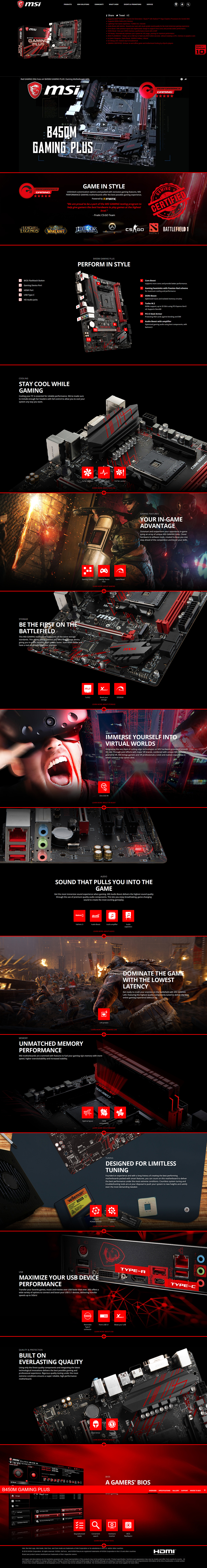 screenshot 2018 08 09 b450m gaming plus motherboard the world leader in motherboard design msi global MSI B450M GAMING PLUS REVIEW 