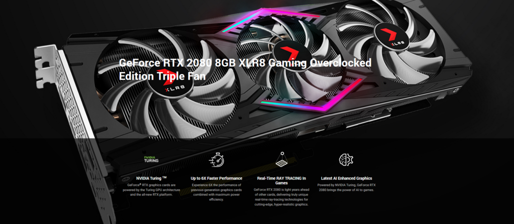 nvidia rtx series features 1030x450 PNY เผยราคาและสเปกของ NVIDIA GeForce RTX 2080 Ti และ RTX 2080 รุ่นใหม่ล่าสุด 