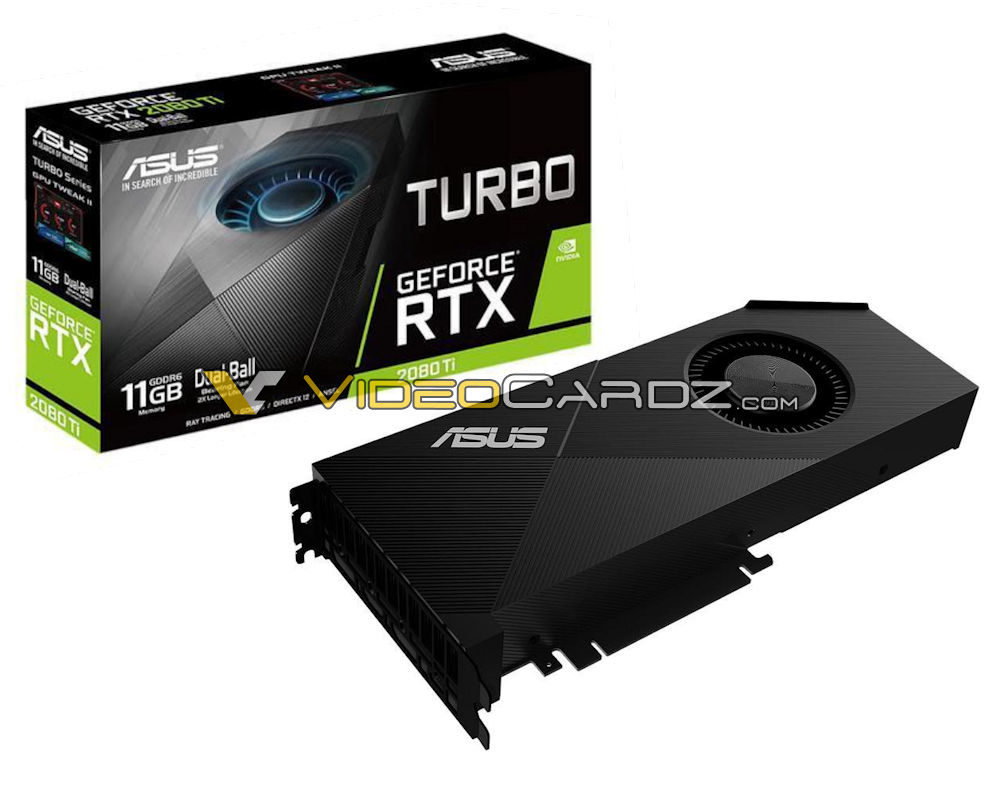 asus geforce rtx 2080 turbo 1000x792 ASUS มาแล้ว!! 3รุ่น ASUS GeForce RTX 2080 / RTX 2080 Ti STRIX รุ่น DUAL และรุ่น TURBO series 