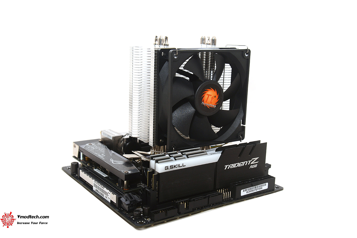 dsc 6300 Thermaltake Contac 9 CPU Cooler Review