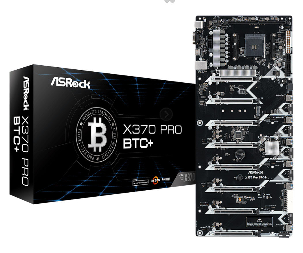 2018 08 23 14 18 52 ASRock เปิดตัวเมนบอร์ด ASRock X370 Pro BTC+ จัดเต็มสำหรับชาวเหมืองสาย AMD RYZEN 