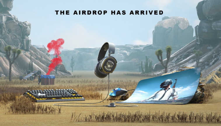 pastedimage Airdrop ระดับ Super Rare ! SteelSeries เปิดตัวสินค้ารุ่นพิเศษ PUBG LIMITED EDITION เปิดตัวครั้งแรกในงาน GAMESCOM 2018