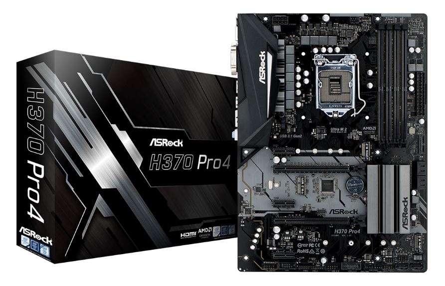 asrock h370 pro4 2  ASRock H370 Pro4 ฟีเจอร์จัดเต็ม เน้นฟังก์ชั่นเพื่องานและความบันเทิง