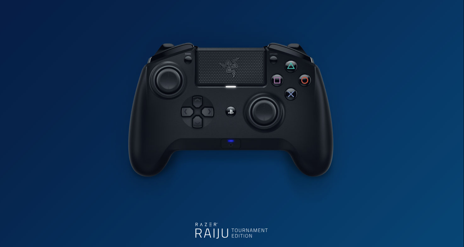 raiju raiju RAZER เปิดตัวชุดอุปกรณ์ไร้สายสำหรับเครื่อง PLAYSTATION 4 รุ่นใหม่ ทั้งคอนโทรลเลอร์ RAIJU และชุดหูฟัง THRESHER ที่ได้รับสิทธิ์ใช้งานอย่างเป็นทางการ