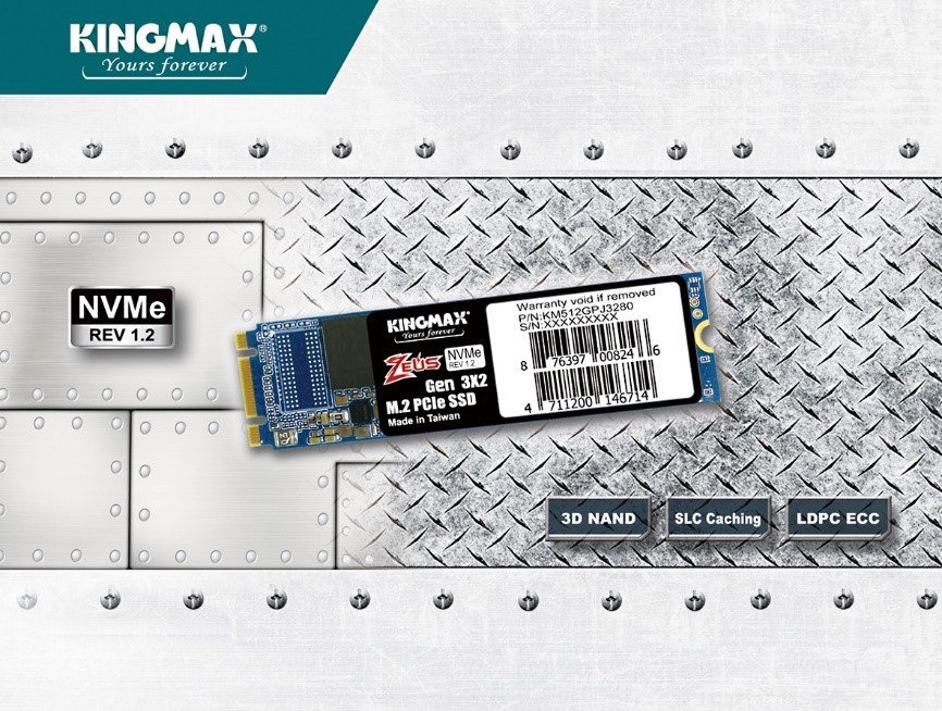 1 KINGMAX M.2 PCIe SSD PJ3280 SSD ระดับเริ่มต้นที่เหมาะสำหรับอัพเกรดสำหรับผู้ที่ให้ความสำคัญกับความเร็ว