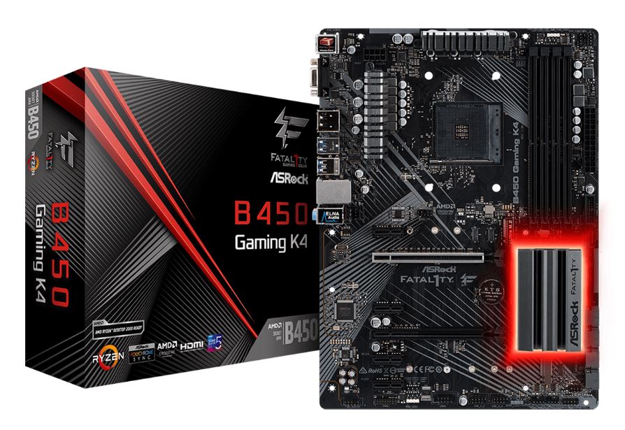 asrock fatal1ty b450 gaming k4 1 ASRock Fatal1ty B450 Gaming K4 ตอบโจทย์เกมเมอร์ ด้วยฟีเจอร์ที่เหนือชั้น