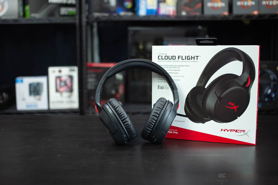 hyperx-cloud-flight-13 hyperx cloud flight 13 หูฟังไร้สาย เพิ่มประสบการณ์ในการเล่นเกม เคลื่อนไหวได้อิสระ