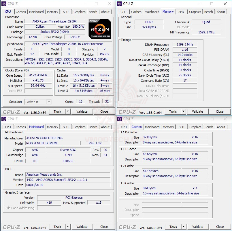 cpuid creator mode AMD RYZEN THREADRIPPER 2950X PROCESSOR REVIEW