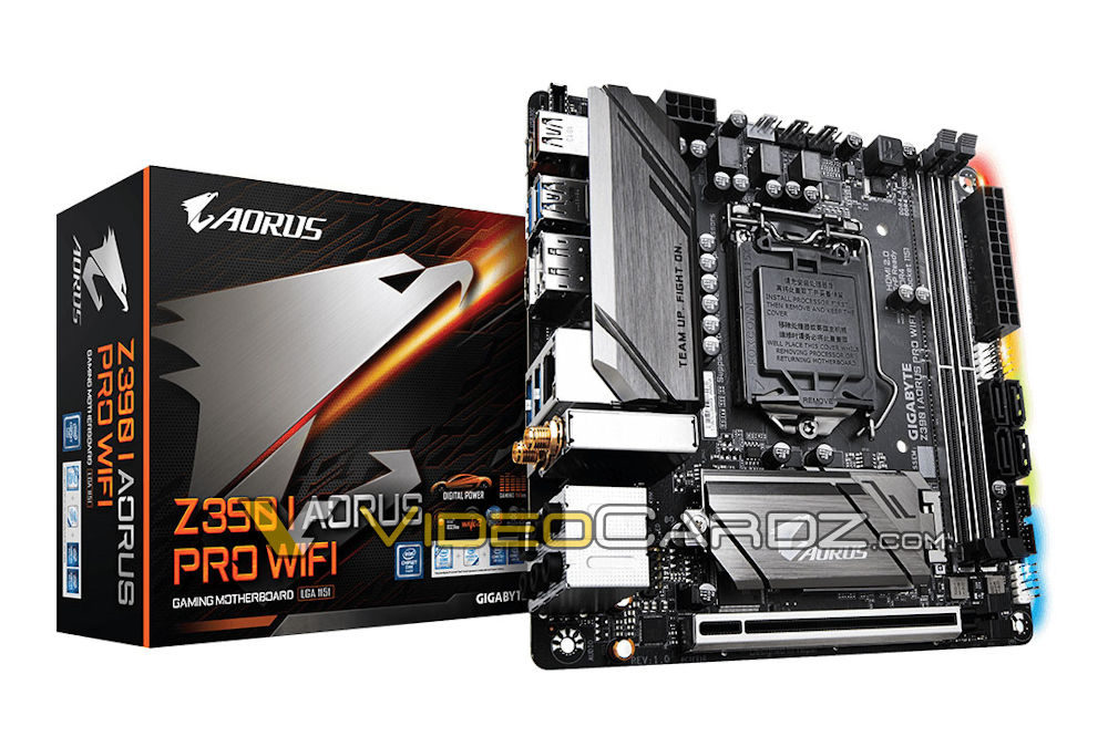 gigabyte z390 i aorus pro wifi 1000x675 เผยโฉม GIGABYTE Z390 I AORUS PRO WIFI รุ่นใหม่ล่าสุด 