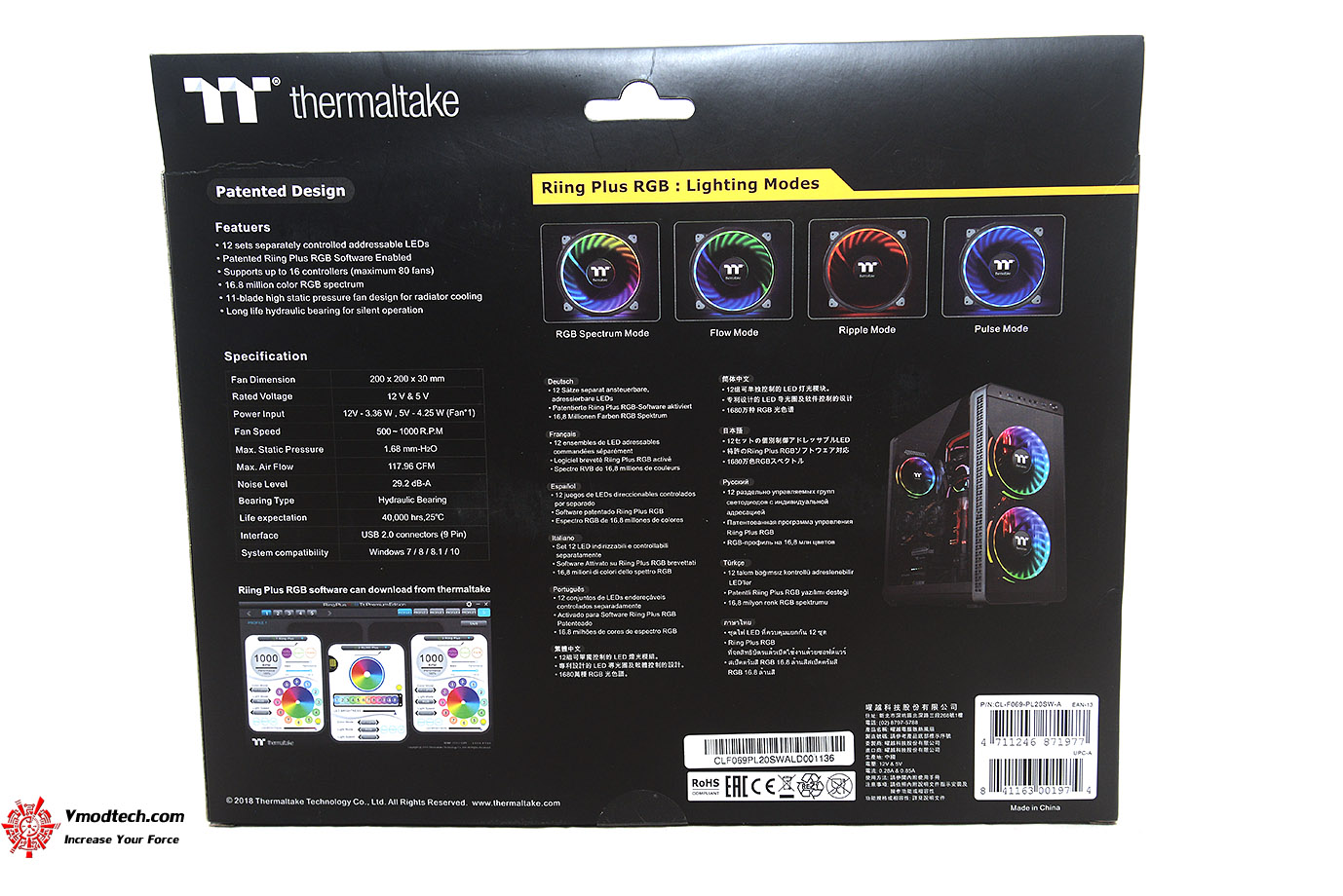 dsc 6713 Thermaltake Riing Plus 20 RGB Case Fan TT Premium Edition (Single Fan Pack w/o Controller) Review