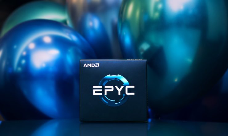 amd epyc 740x441 นี่มันมอนสเตอร์ชัดๆ!! หลุดผลทดสอบที่คาดว่าเป็นซีพียู AMD EPYC Rome ขนาด 7nm จำนวนคอร์ 64 Core 128Thread เรนเดอร์ทะลุ 12,500 คะแนน