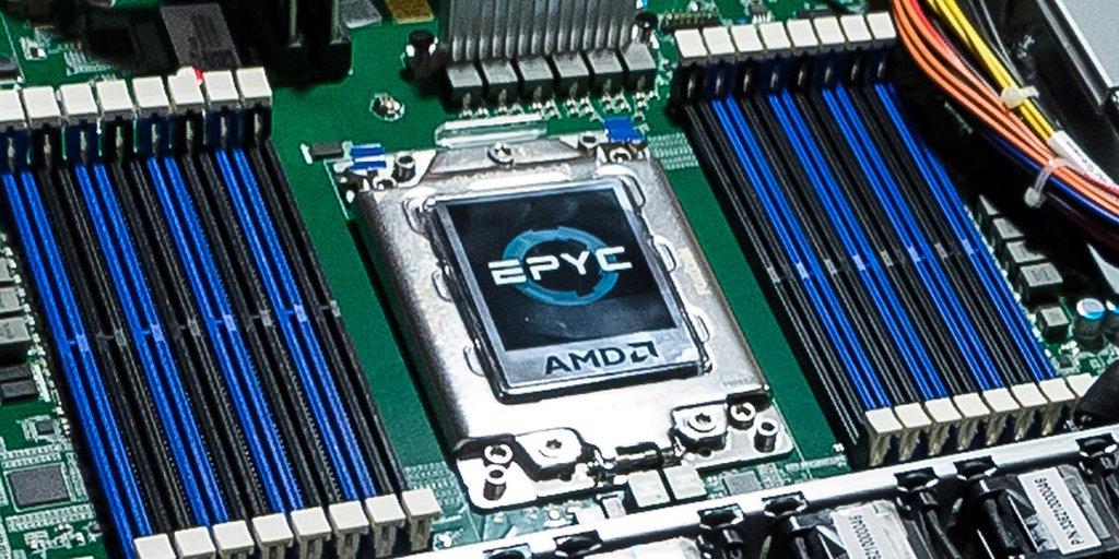amd epyc server นี่มันมอนสเตอร์ชัดๆ!! หลุดผลทดสอบที่คาดว่าเป็นซีพียู AMD EPYC Rome ขนาด 7nm จำนวนคอร์ 64 Core 128Thread เรนเดอร์ทะลุ 12,500 คะแนน