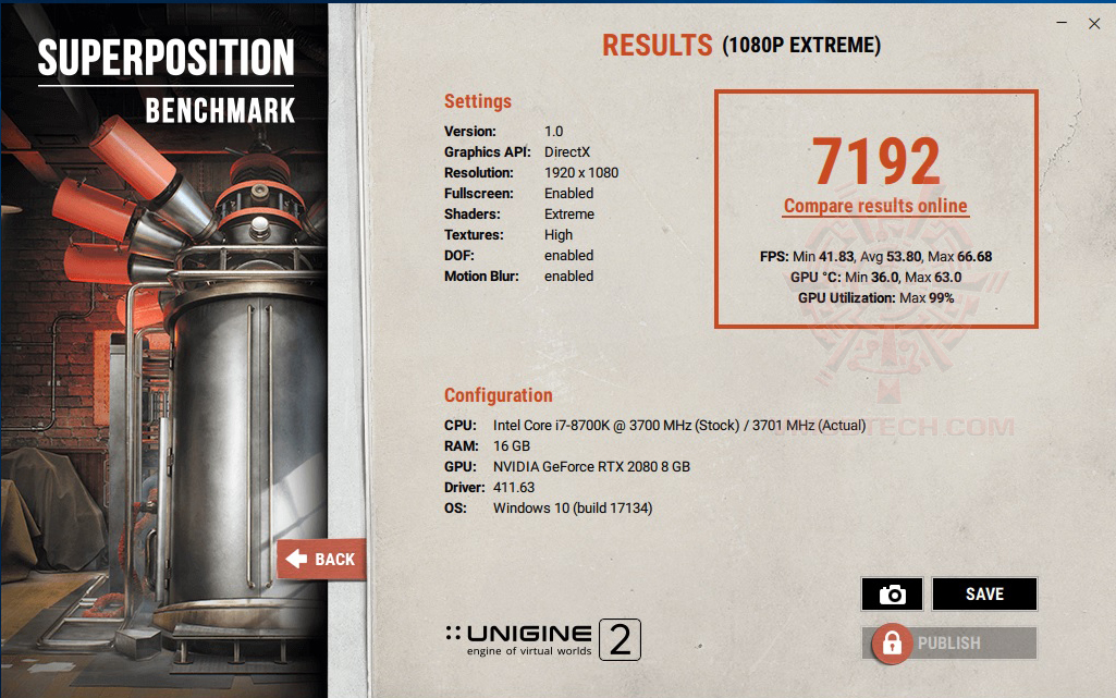 un2 PALIT GeForce RTX 2080 Super JetStream Performace Test With Core i7 8700K 5.1Ghz Review 