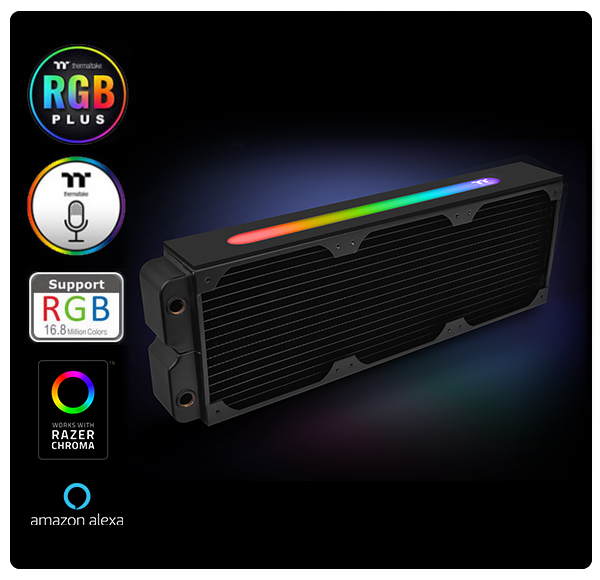 main Thermaltake เปิดตัวหม้อน้ำ RGB ในรุ่น Pacific C360   C240 และ Pacific CL360 Plus RGB Radiator รุ่นใหม่ล่าสุดปรับแสงไฟได้มากถึง 16.8ล้านสีมีโหมดควบคุมได้แบบจัดเต็ม