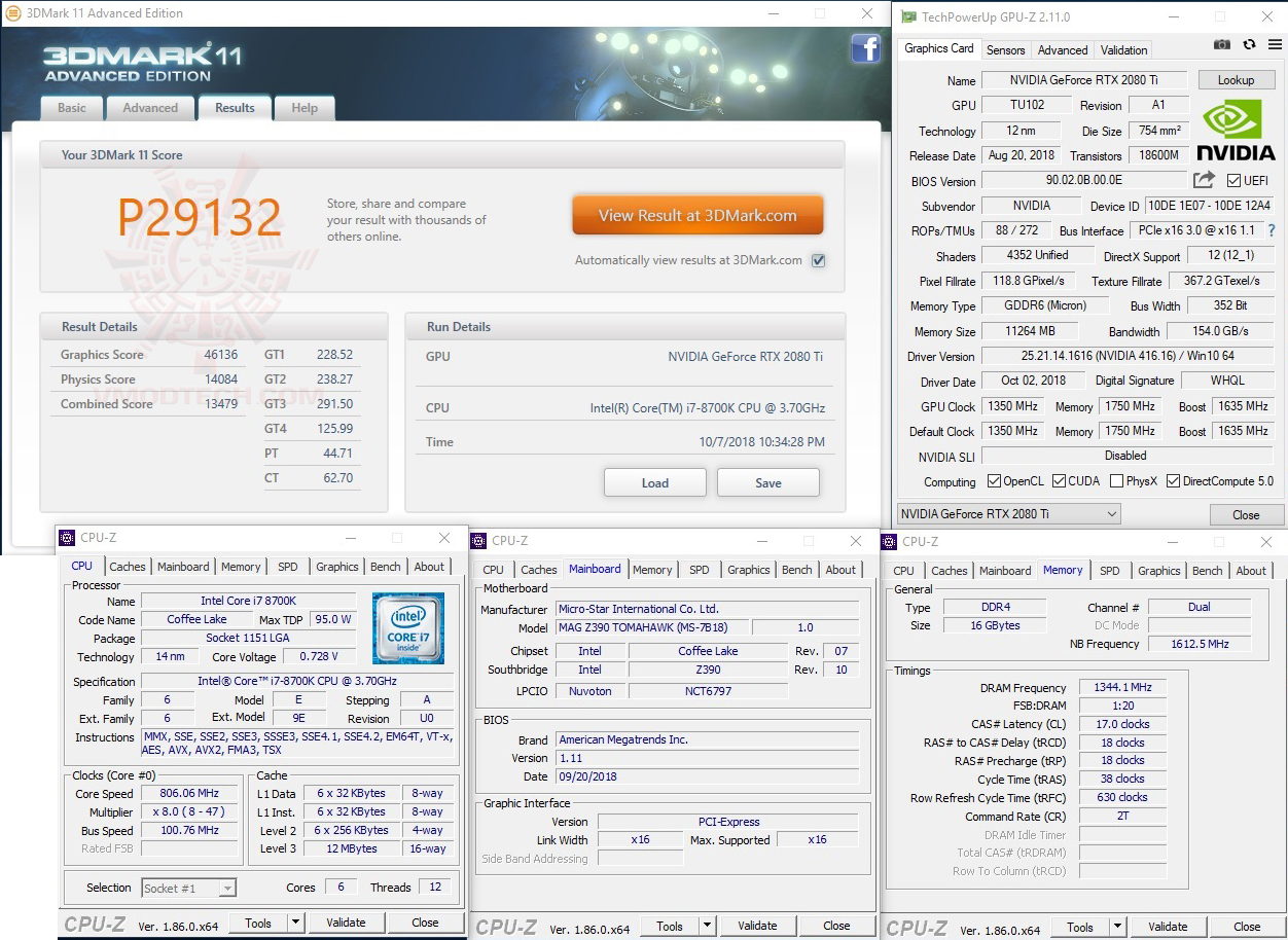 11 MSI MAG Z390 TOMAHAWK & Intel Core i7 8700K REVIEW