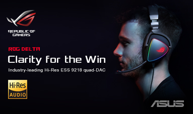 delta ASUS จัดหนักยกเซ็ทอุปกรณ์เกมมิ่งเกียร์ชุดใหญ่มาไว้ที่งาน Thailand Game Show 2018 ณ รอยัล พารากอน ฮอลล์เพื่อเอาใจคอเกมโดยเฉพาะ