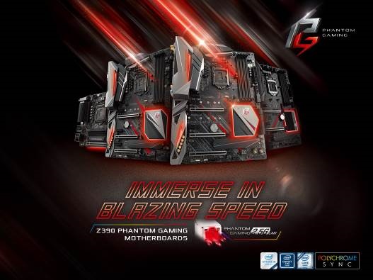 asrock-z390-gaming-series asrock z390 gaming series ASRock เปิดตัวเมนบอร์ด Intel Z390 ใหม่ล่าสุดด้วย Phantom Gaming series
