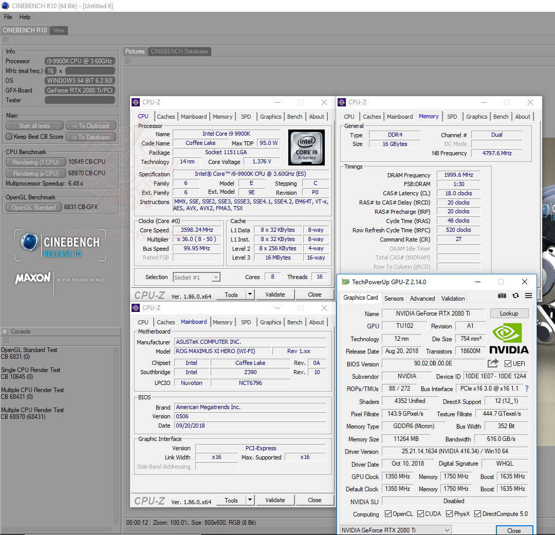 c10 oc ASUS ROG MAXIMUS XI HERO (WI FI) REVIEW