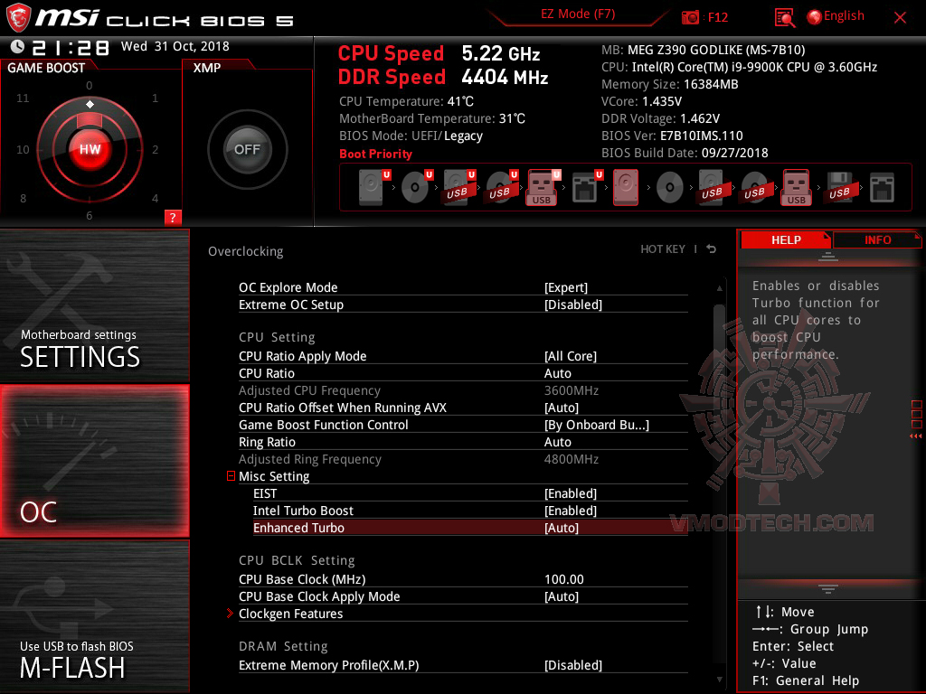 msi snapshot 01 MSI MEG Z390 GODLIKE REVIEW