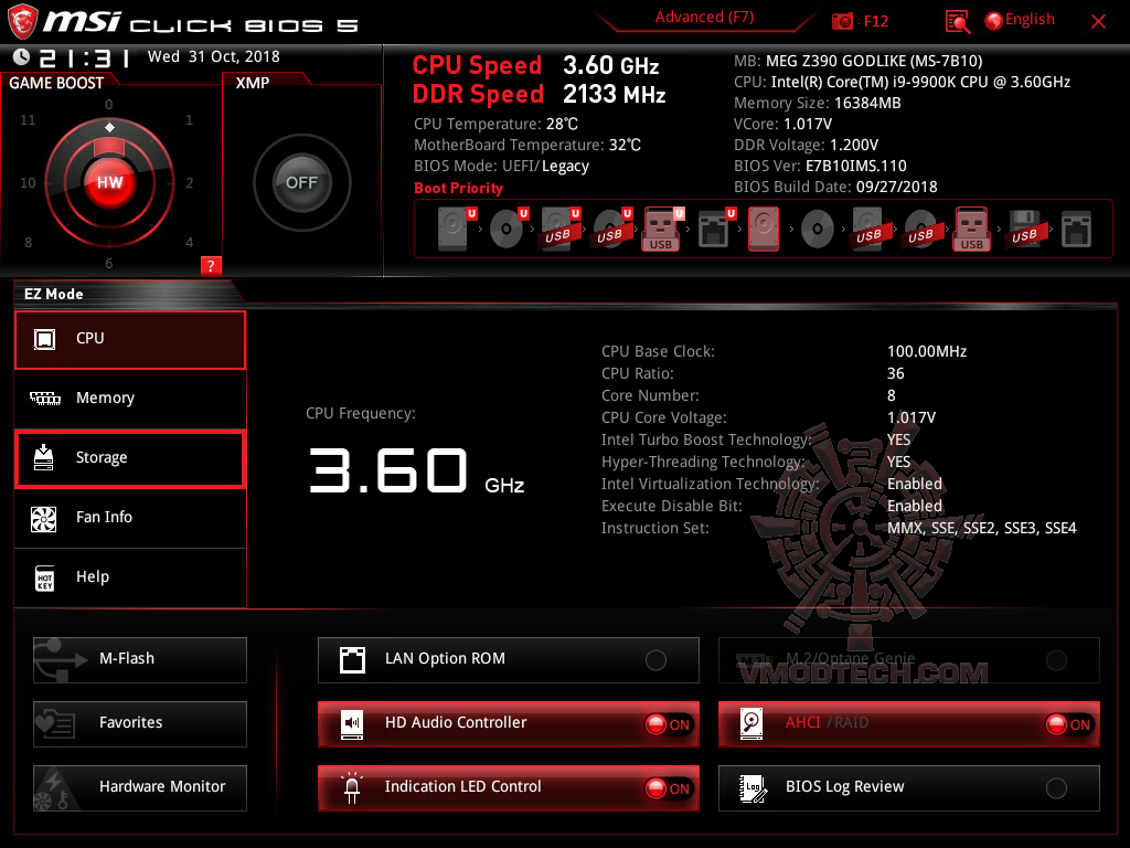 msi snapshot 04 MSI MEG Z390 GODLIKE REVIEW