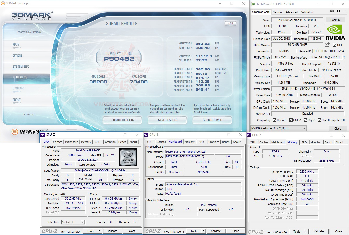 vt MSI MEG Z390 GODLIKE REVIEW