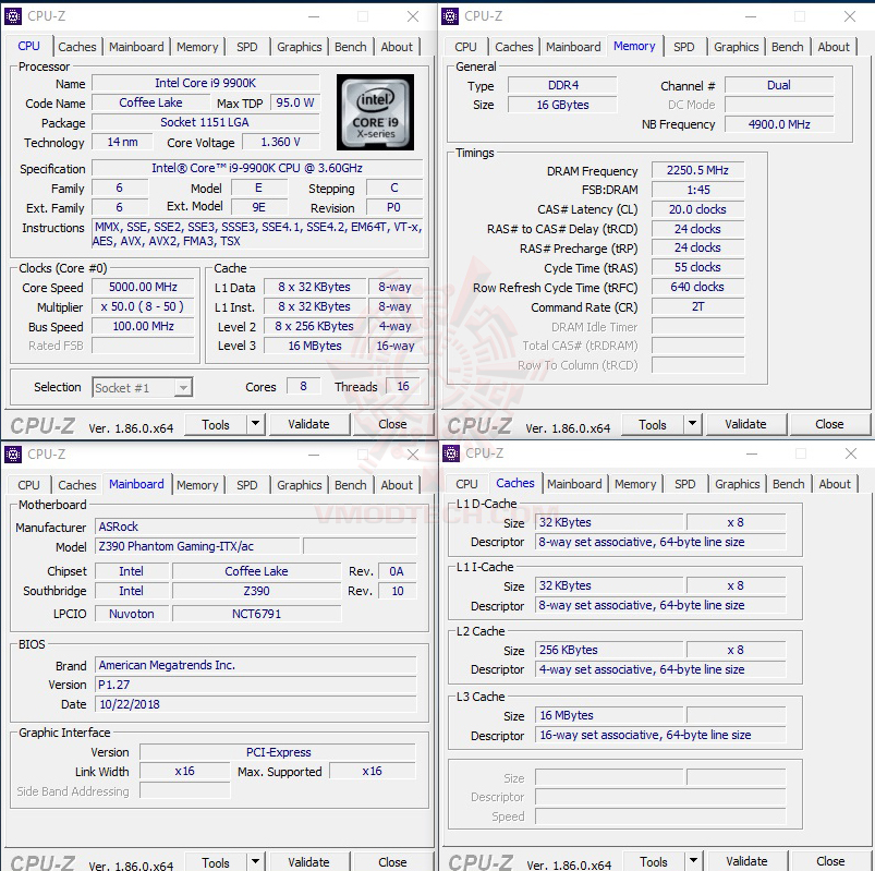 cpuid ASRock Z390 Phantom Gaming ITX/ac Review