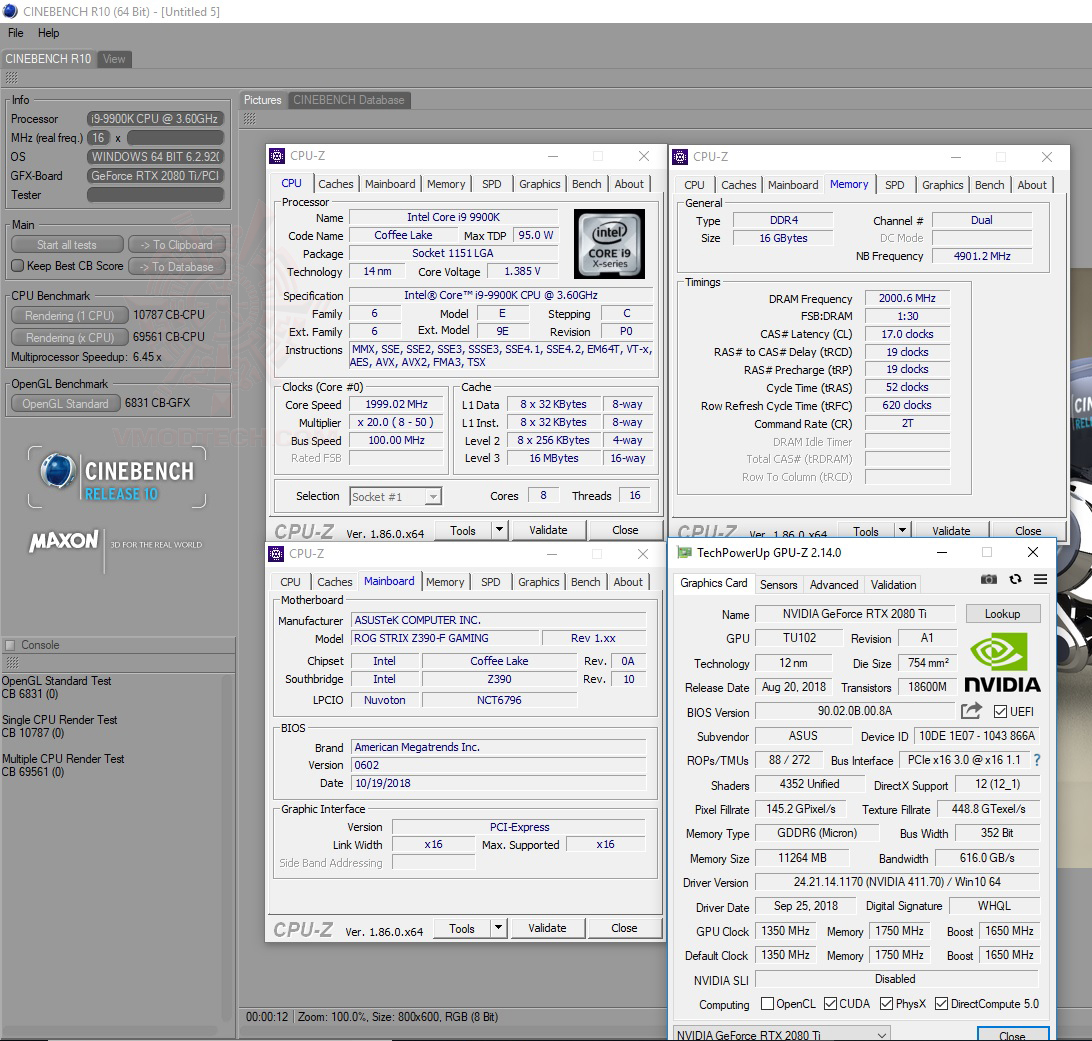 c10 ASUS ROG STRIX Z390 F GAMING REVIEW