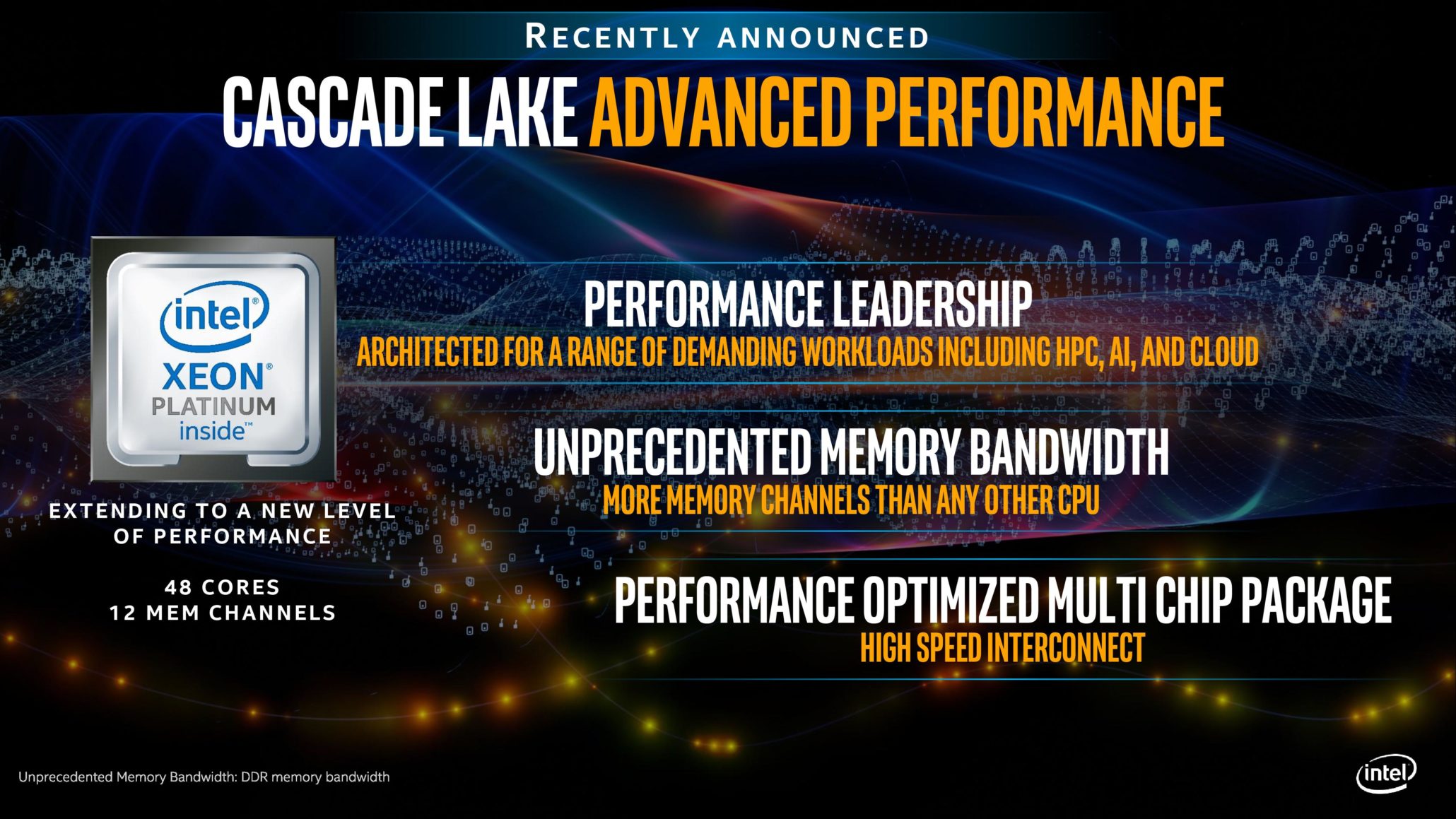 intel cascade lake advanced performance 3 2060x1159 Intel เปิดตัวซีพียู Cascade Lake AP จำนวนคอร์ 48 Core 96 threads ในตระกูล Xeon รุ่นใหม่ล่าสุด