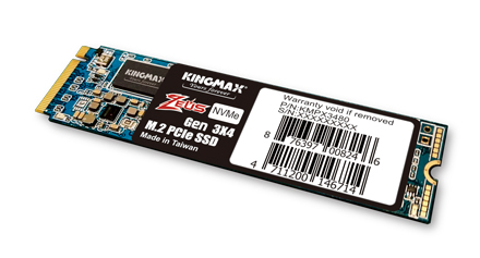 m2 2280 pcie ssd px3480 2 KINGMAX เปิดตัว KINGMAX Zeus M.2 2280 PCIe NVMe Gen3x4 SSD กับประสิทธิภาพความแรงเหนือระดับ