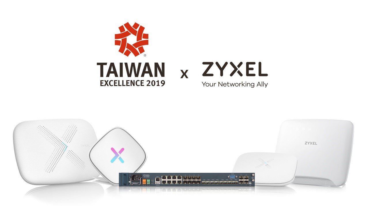2 WiFi Mesh ประกาศให้ Zyxel คว้ารางวัล Taiwan Excellence Awards 2019