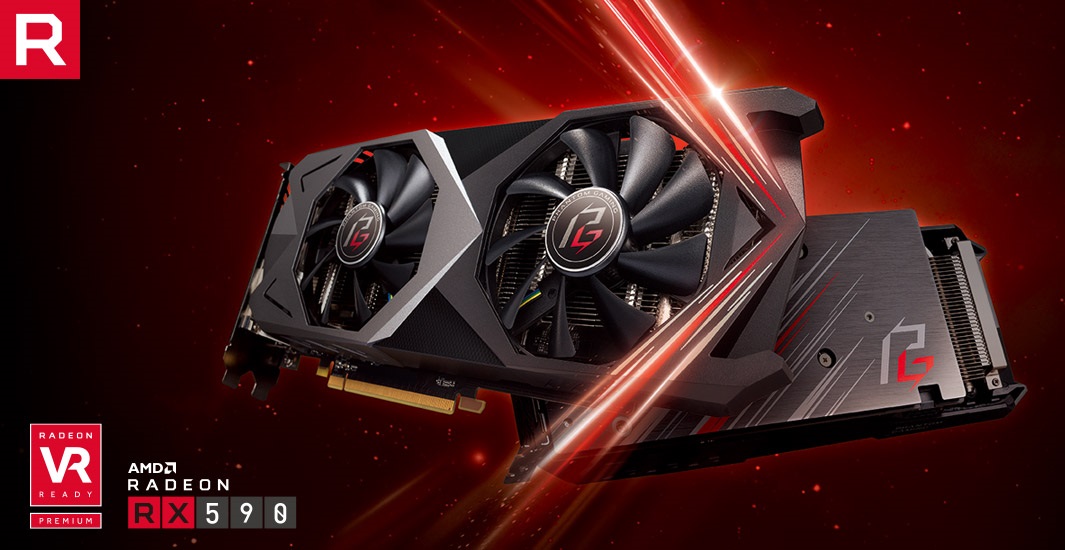 amdradeonrx590 phantom gaming ASRock เปิดตัวกราฟฟิกการ์ดรุ่นล่าสุด Gaming X Radeon RX590 8GB OC Phantom Gaming เพื่อคอเกมโดยเฉพาะ