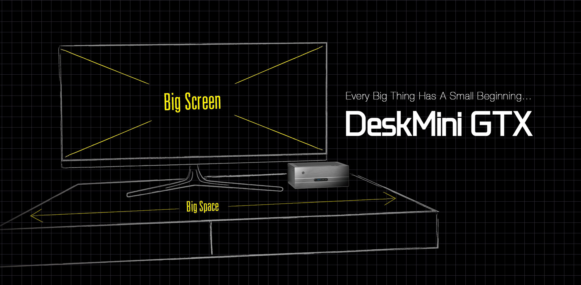 dmgtx-bigscreen dmgtx bigscreen ASRock เปิดตัว Z390 DeskMini GTX Series รองรับซีพียู Intel® 8 Core Processors & Up To DDR4 4000 32 GB Memory