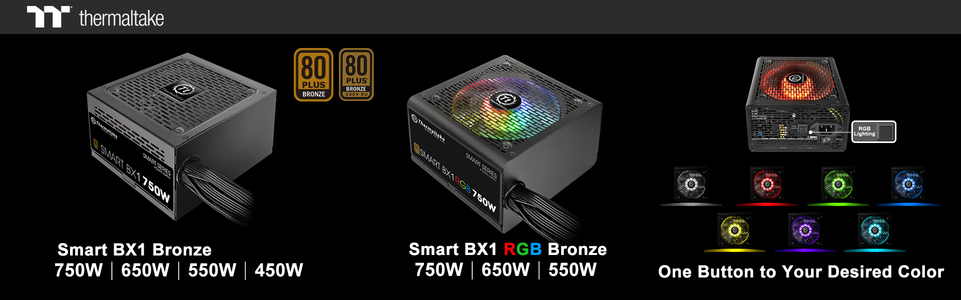 thermaltake-introduces-smart-bx1-rgb-smart-bx1-series-power-supply_1 thermaltake introduces smart bx1 rgb smart bx1 series power supply 1 Thermaltake เปิดตัว Smart BX1 RGB & Smart BX1 Series Power Supply รุ่นใหม่ล่าสุดจัดเต็มด้วยแสงไฟ RGB กับคุณภาพในราคาสุดคุ้ม