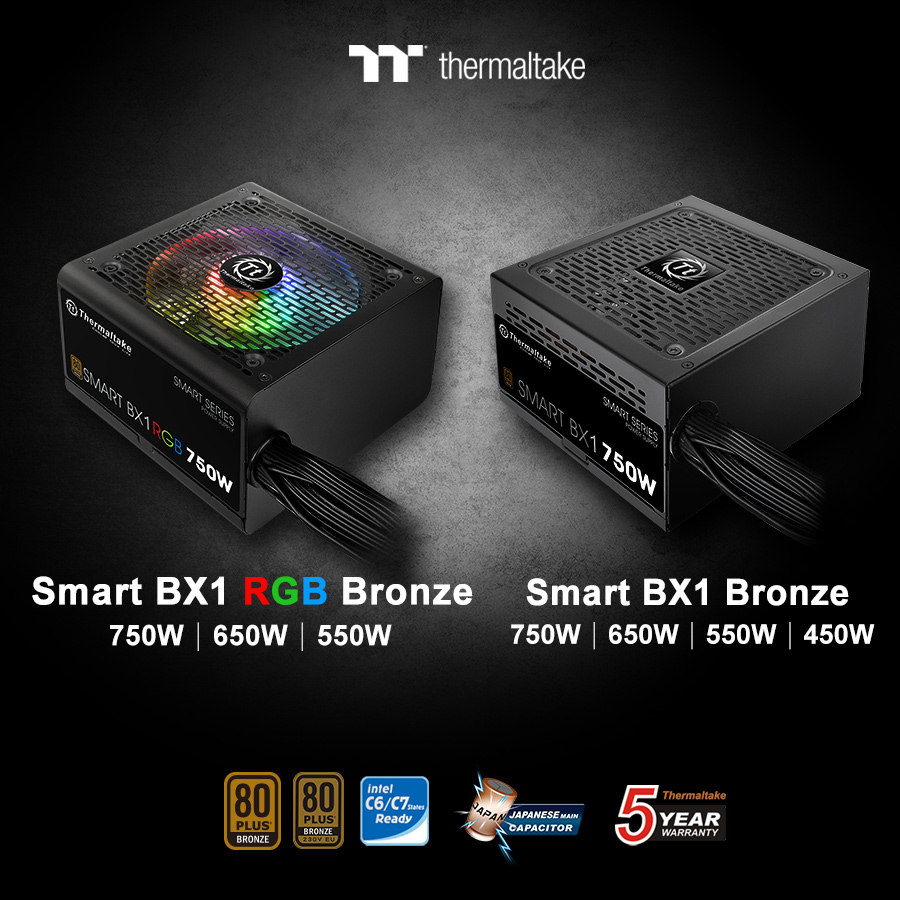 thermaltake-introduces-smart-bx1-rgb-smart-bx1-series-power-supply_2 thermaltake introduces smart bx1 rgb smart bx1 series power supply 2 Thermaltake เปิดตัว Smart BX1 RGB & Smart BX1 Series Power Supply รุ่นใหม่ล่าสุดจัดเต็มด้วยแสงไฟ RGB กับคุณภาพในราคาสุดคุ้ม