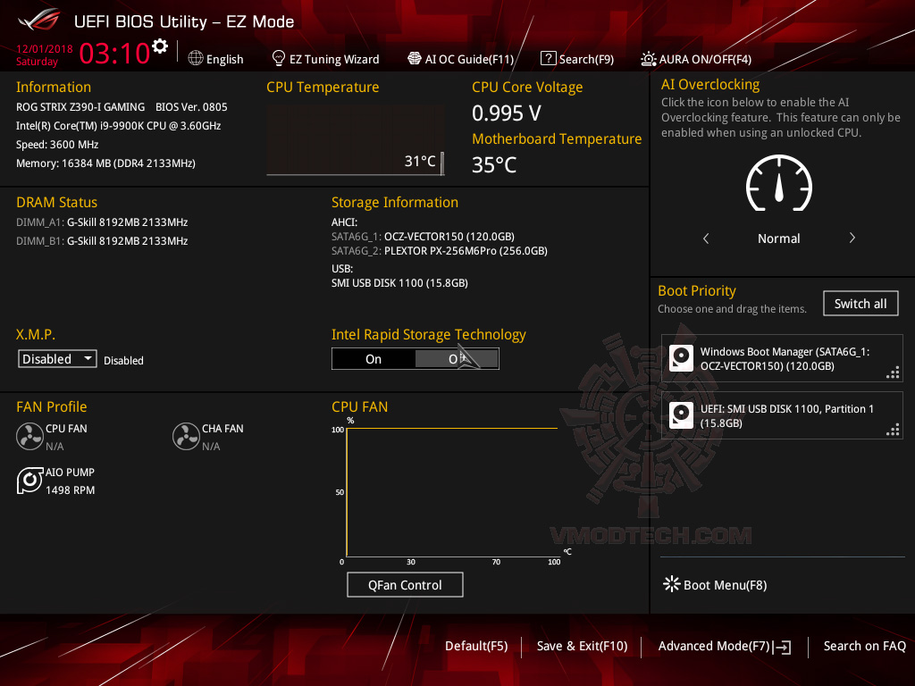 181201031042 181201031042 ASUS ROG STRIX Z390 I GAMING REVIEW