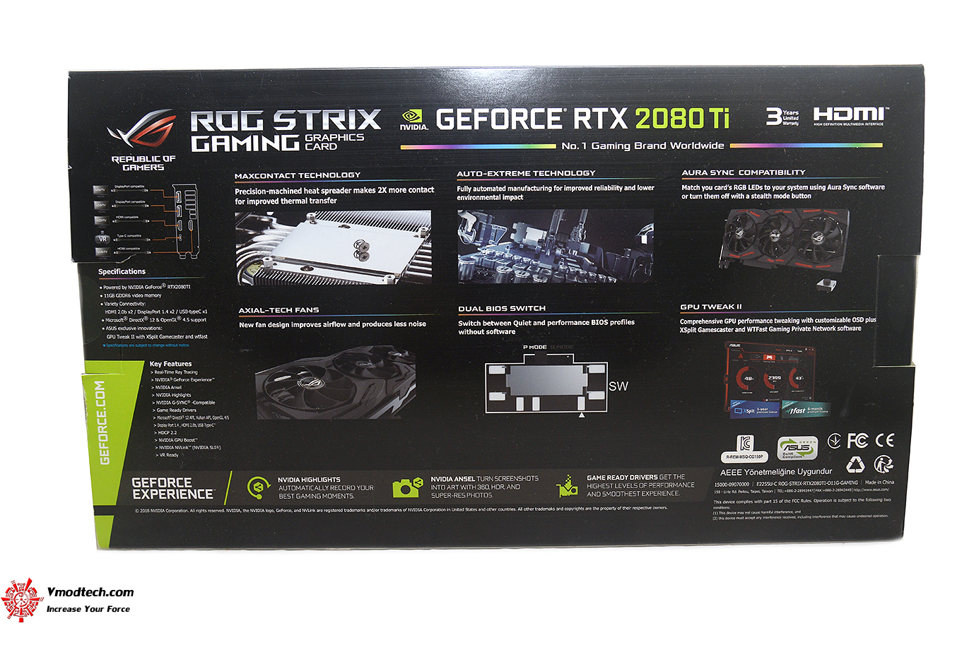 dsc 1718 ASUS ROG Strix GeForce RTX 2080 Ti OC edition 11GB GDDR6 Review