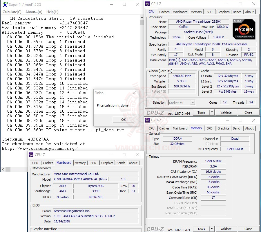 s1 oc AMD RYZEN THREADRIPPER 2920X PROCESSOR REVIEW