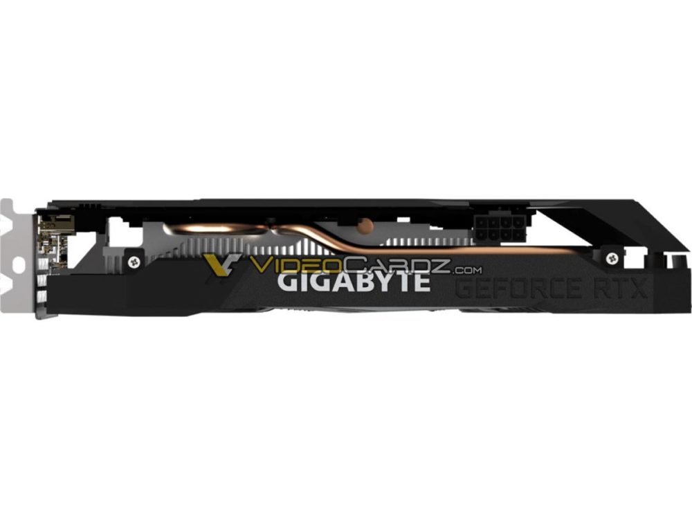 gigabyte geforce rtx 2060 oc 2 1000x750 เผยภาพและสเปก Nvidia GeForce RTX 2060 รุ่นใหม่ล่าสุดมีจำนวนคูด้าคอร์ 1920 CUDA cores และแรมขนาด 6GB GDDR6 