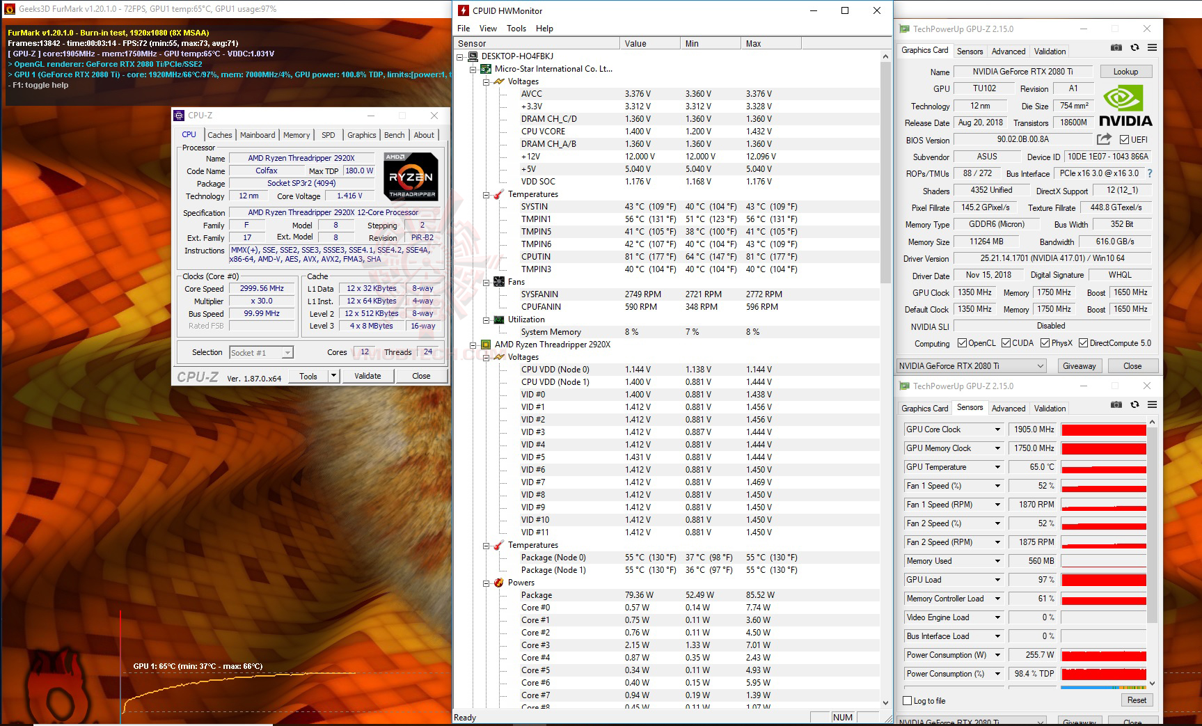 fm Thermaltake Toughpower iRGB PLUS 1050W Platinum Review