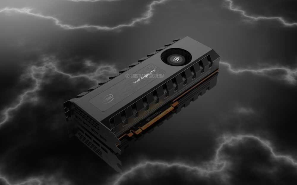 intel xe graphics cristiano siqueria 1 1000x625 เผยรูปการ์ดจอ Intel Xe ที่แฟนๆทำขึ้นกับการ์ดจอรุ่นแรกของทาง Intel 